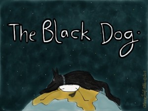 shit men for blog black dog
