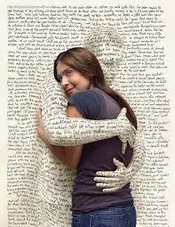 words hugging